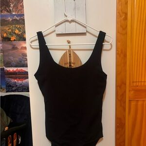 Express Black Body Contour Top